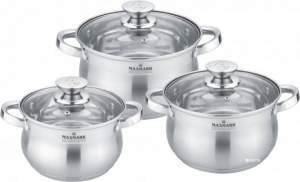 Набор посуды Maxmark из 6 предметов (MK-BL2506A)